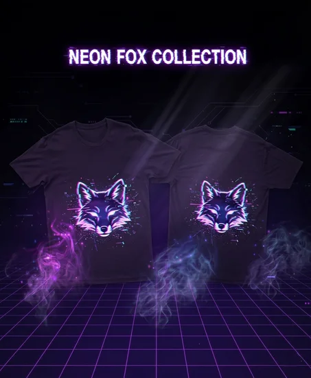 تشيرت NEON FOX