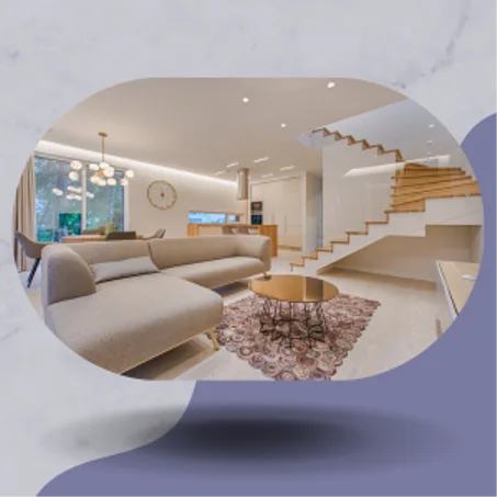 المنزل، الحديقة والأثاث