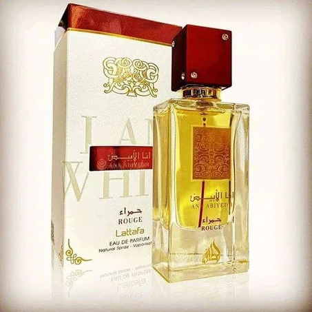 عطر انا الابيض حمراء