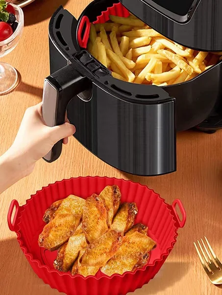 Moule en silicone réutilisable pour friteuse à air