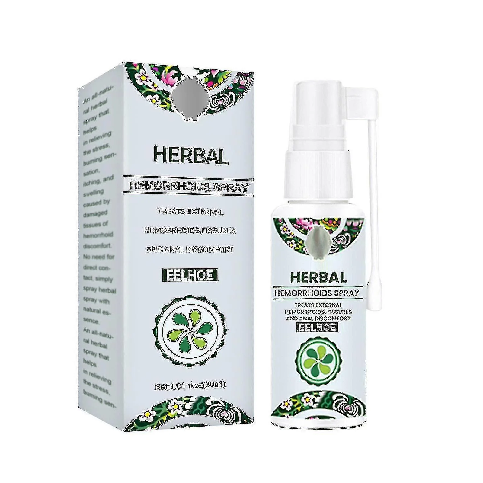 سبراي عشبي طبيعي لراحة منطقة الشرج (30ml)