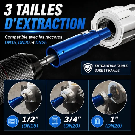 Extracteur de Tuyaux Cassés