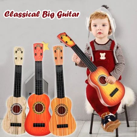 (آلة موسيقية تعليمية جيتار كلاسيك للأطفال المبتدئين (3 سنوات وما فوق