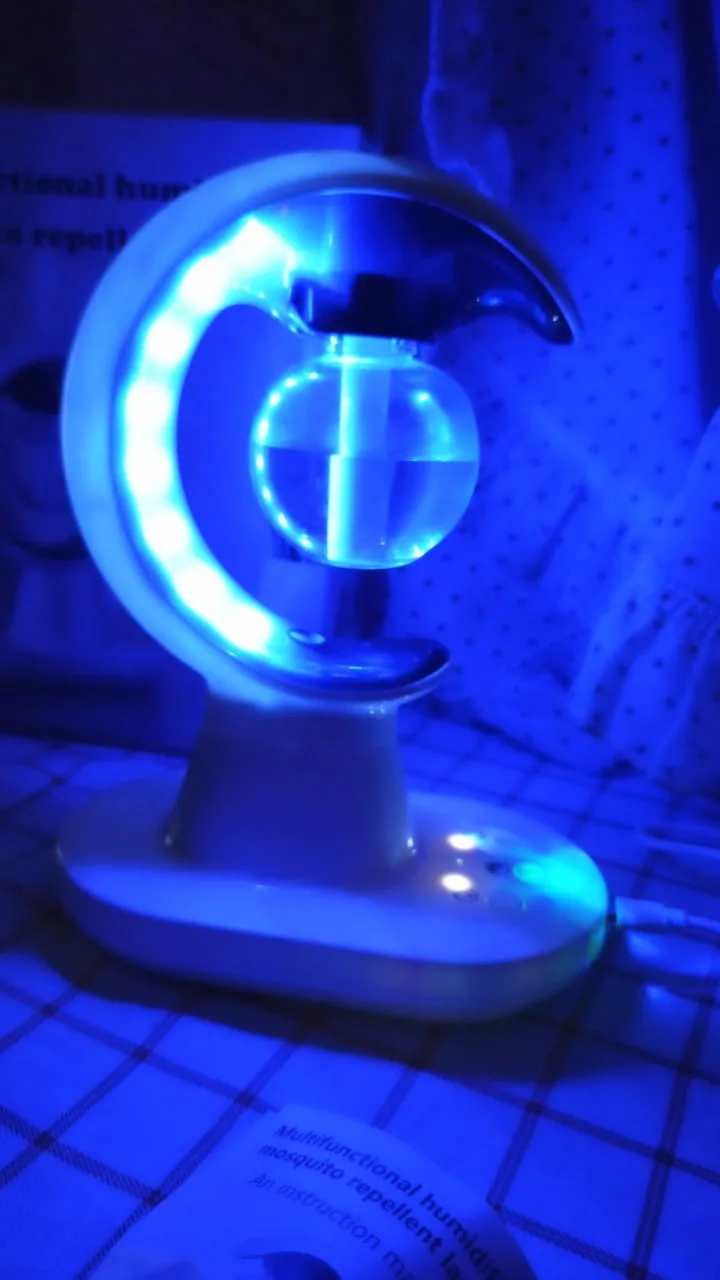 مصباح طارد للبعوض مرطب هواء متعدد الوظائف