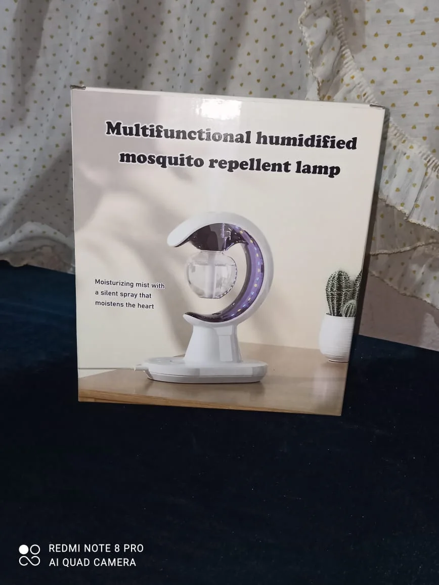 مصباح طارد للبعوض مرطب هواء متعدد الوظائف