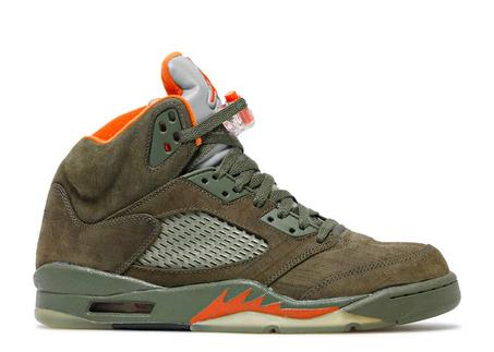 AIR JORDAN 5 RETRO LS 'OLIVE'