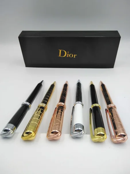 Dior Logo Etched Tone Ballpoint Pen