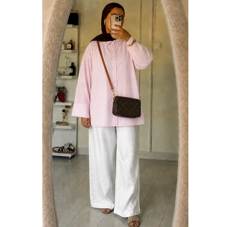 Chemise Rayée +Pantalon