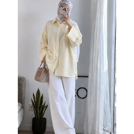 Chemise Rayée +Pantalon