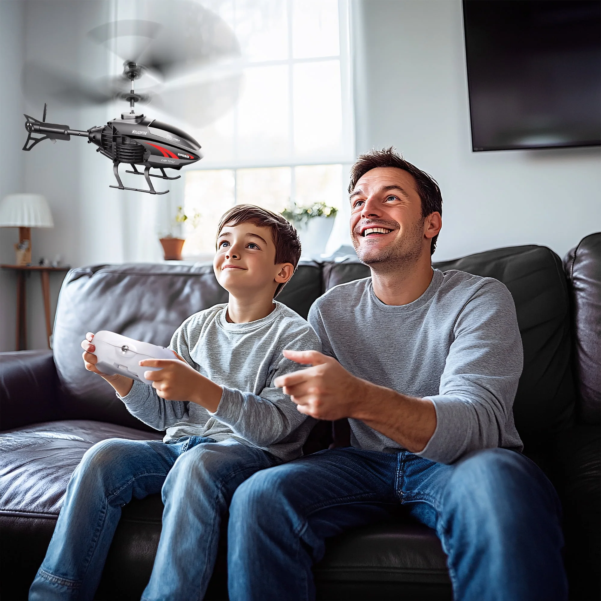 طائرة هليكوبتر لاسلكية يتم التحكم فيها عن بعد