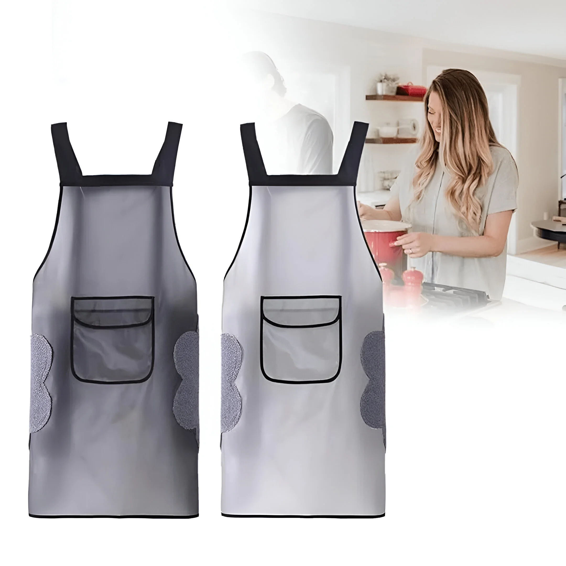 Transparent Waterproof Kitchen Apron