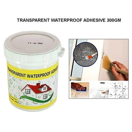 لاصق شفاف مقاوم للماء – الحل الذكي لتسربات المطبخ والحمام