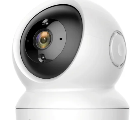 كاميرا مراقبة داخلية عالية الدقة قابلة للدوران بخاصية الاتصال بشبكة الواي فاي C6N - ابيض، لاسلكي
