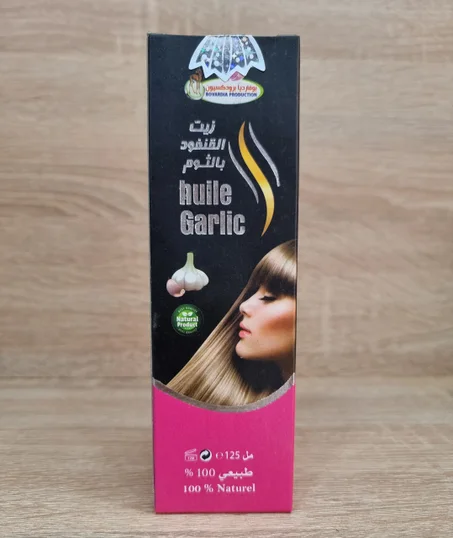 زيت القنفود بالثوم 125مل