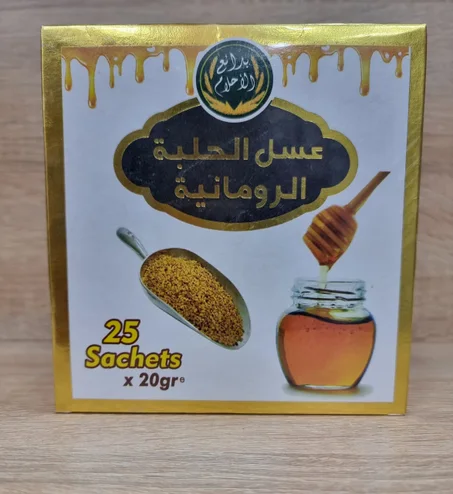 عسل الحلبة الرومانية الأصلية 25 كيس