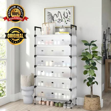 منظم الأحذية المعدني متعدد الطوابق