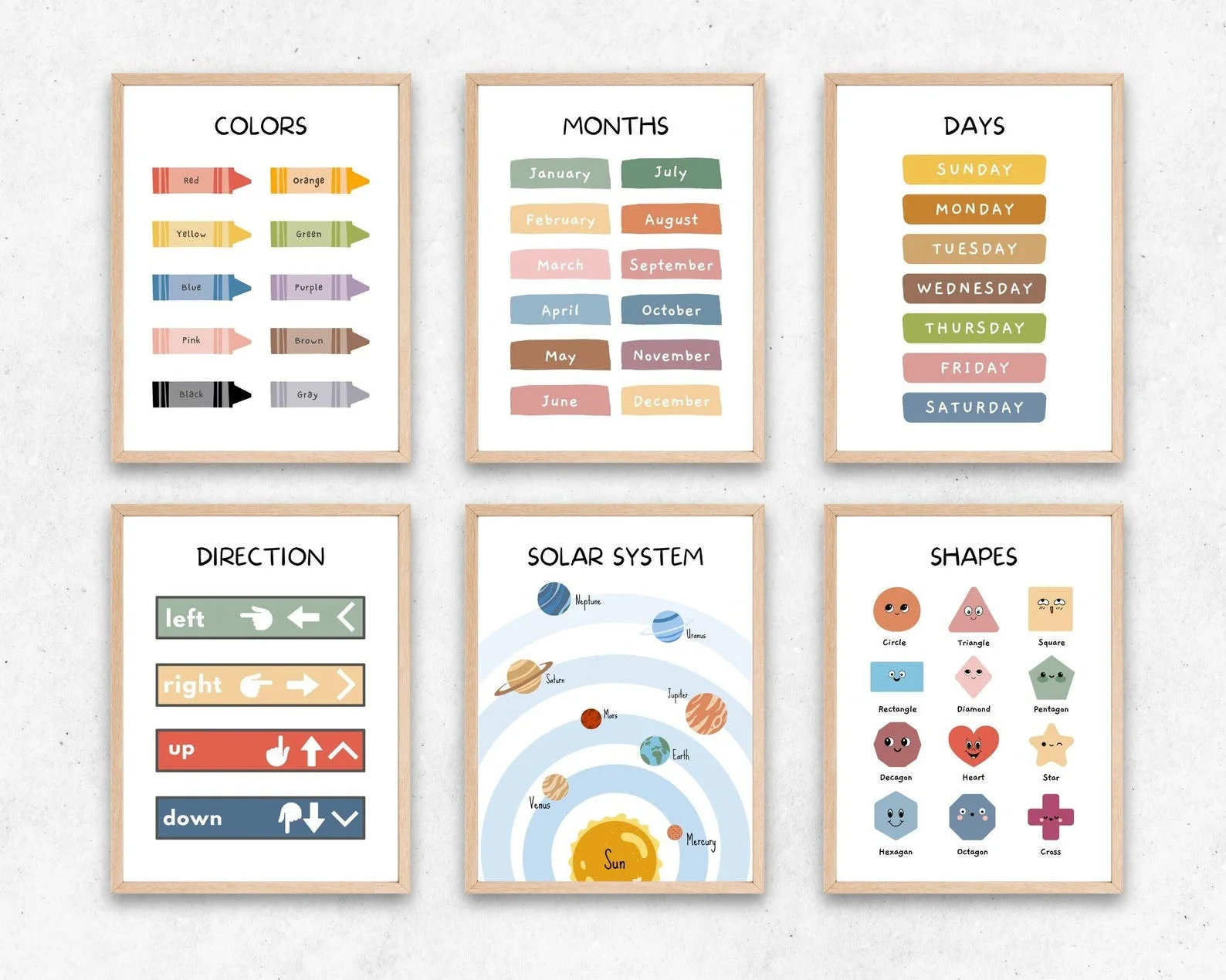 Educational Poster for Toddlers