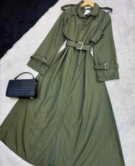 Trench imperméable long