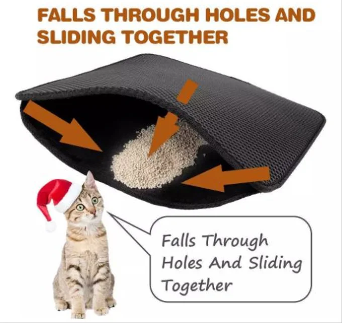 double layer cat mat