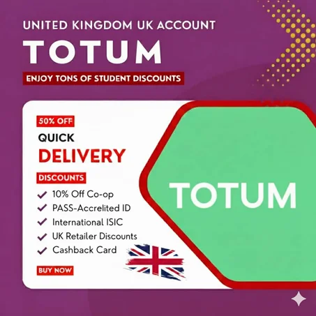 Original UK Totum Student Account 12 months verified with UK edu-mail 🇬🇧  Uk Only 🇬🇧