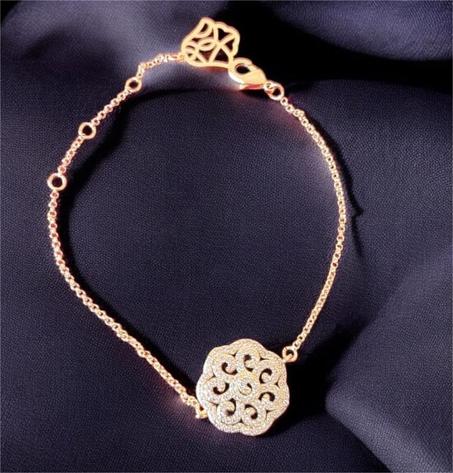 Gourmette fleur de vie