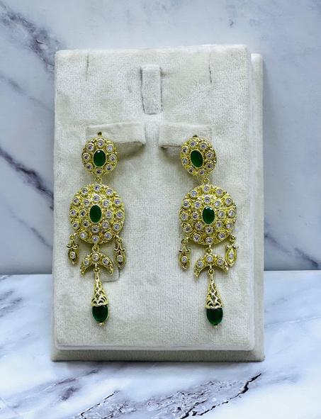 Boucles beldi émeraude