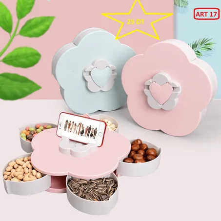 flowers overflow candy box