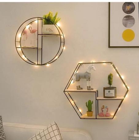 Décor Led Mural Métal Lux