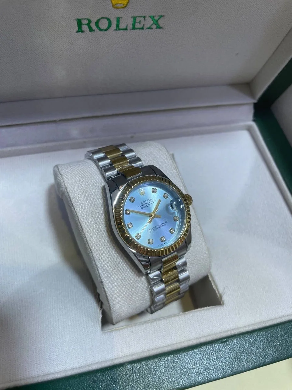ROLEX diamanté pour femme