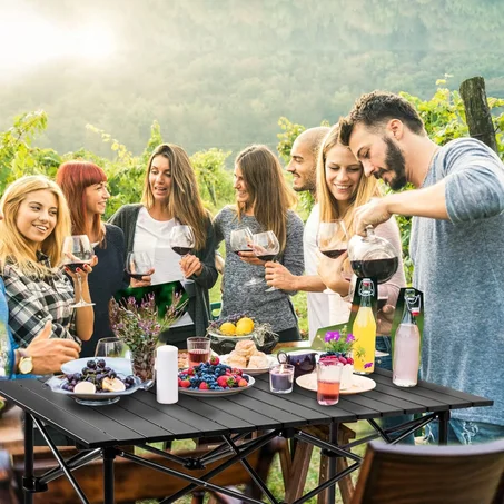 طاولة الرحلات القابلة للطي