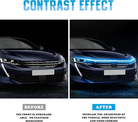 ✨ شريط إضاءة LED أمامي للسيارة ✨