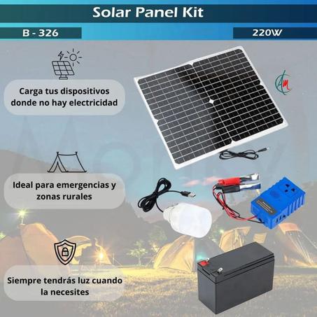 مجموعة الطاقة الشمسية 220 واط