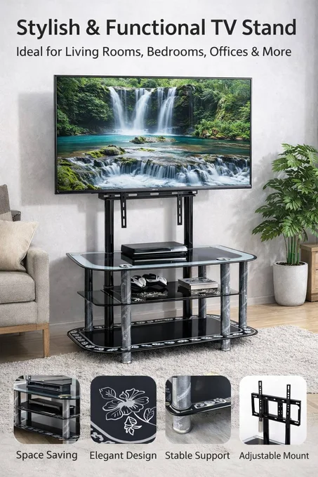 طاولة التلفزيون المتكاملة