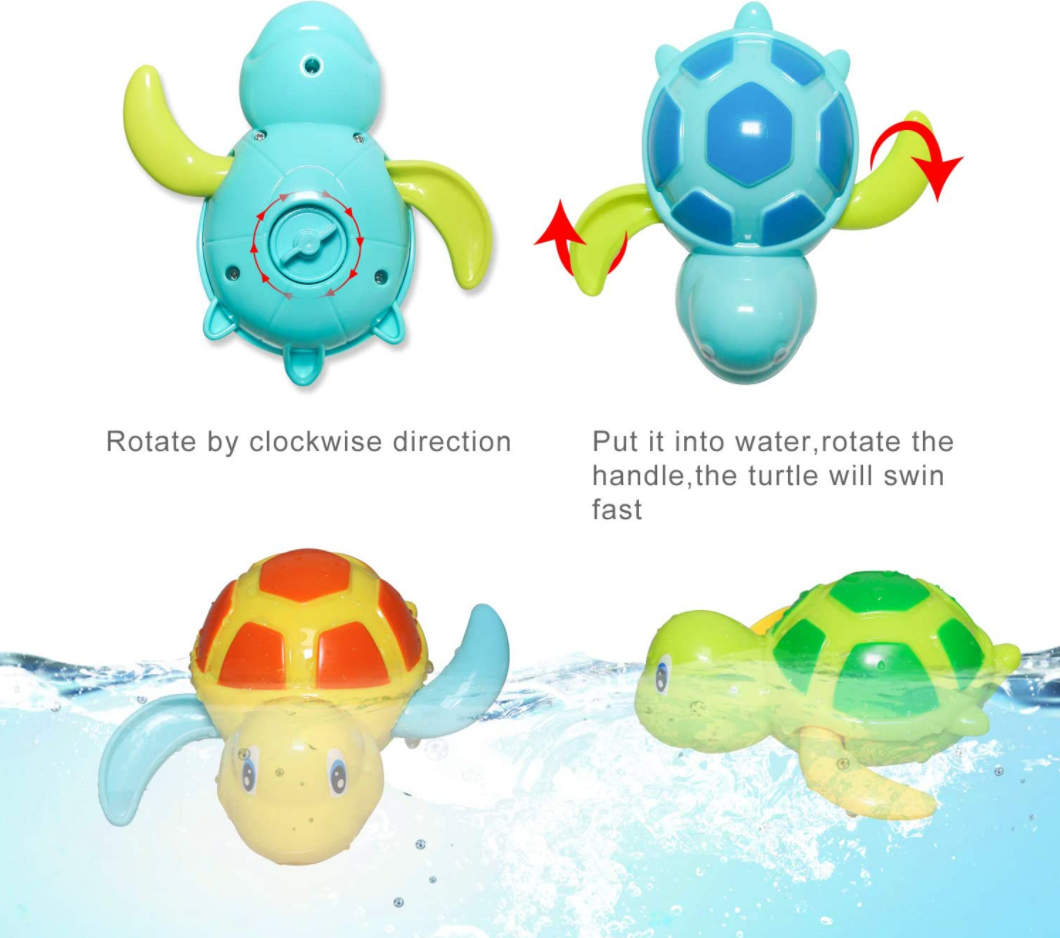 hot sale kids bath turtle toy