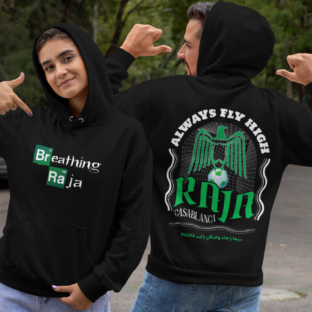 Breathing Raja Heavy Wight Hoodie