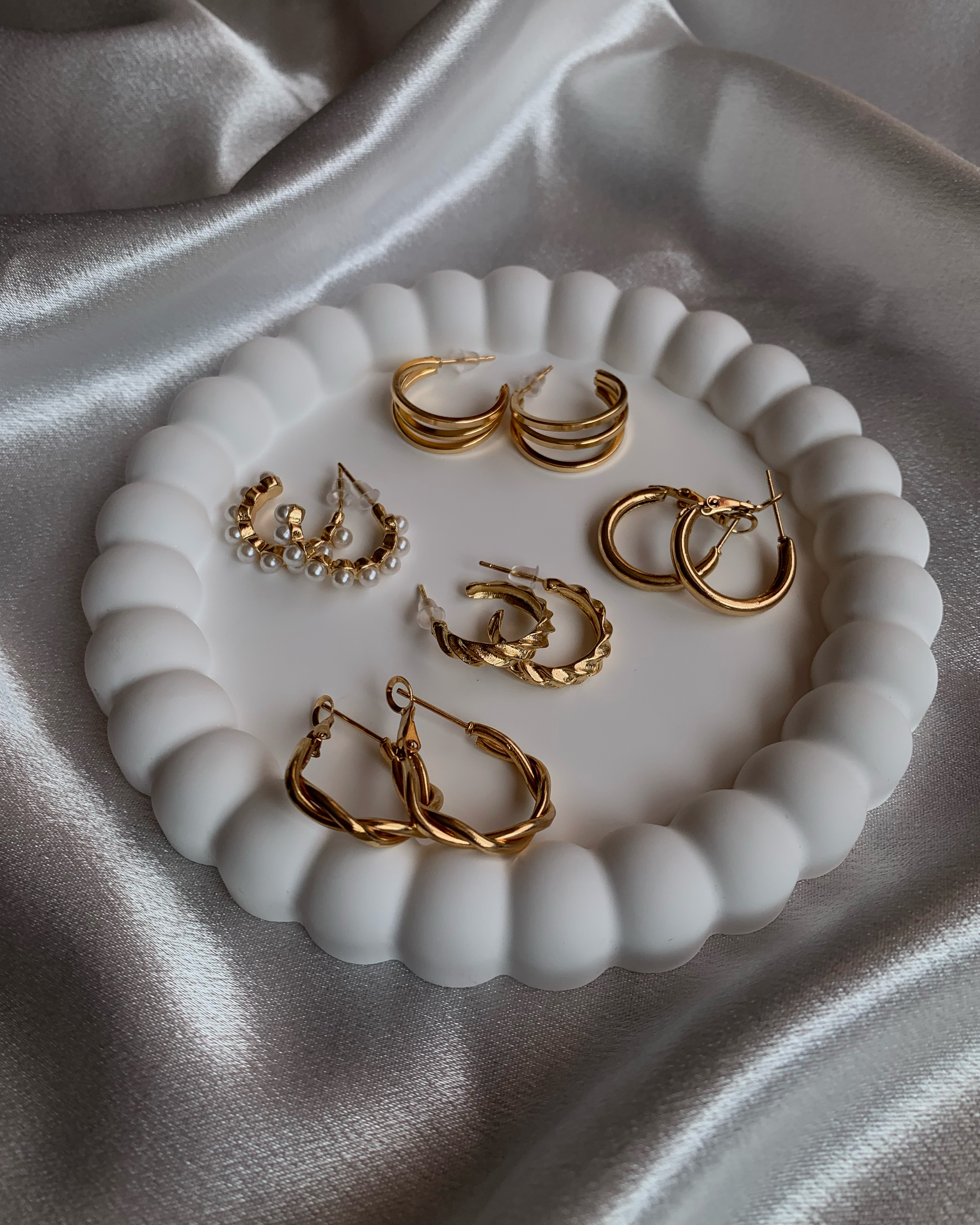 Boucles d’oreilles en acier inoxydable