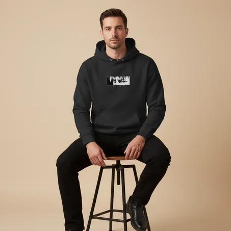 Semi-Oversized Hoodie Top Quality