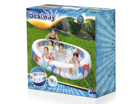 PISCINE ELLIPTIQUE GONFLABLE