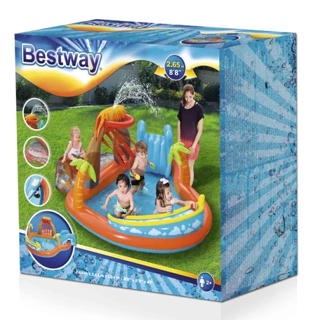 Bestway Aire de jeux pataugeoire Lagoon