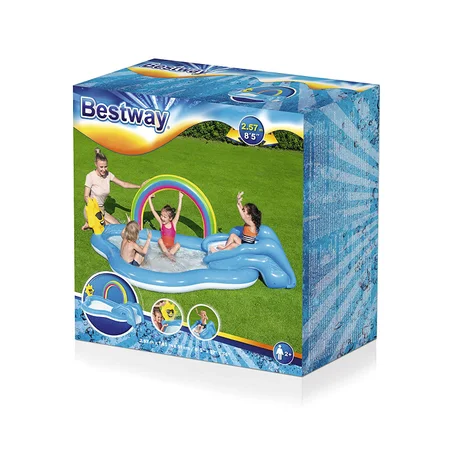 Piscine et centre de jeux Rainbow Shine