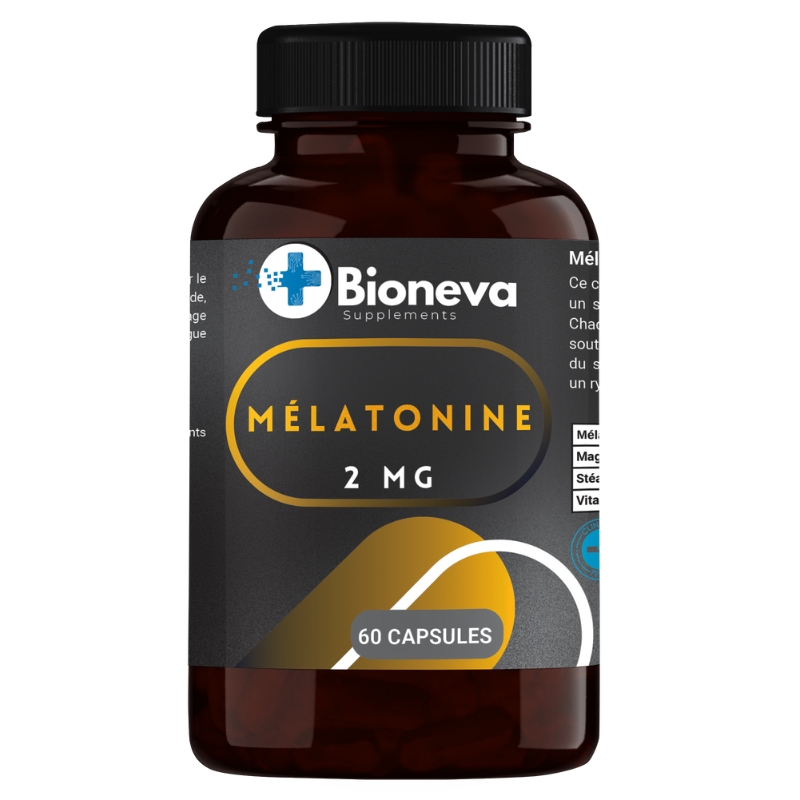 Mélatonine 2 mg 60 gélules