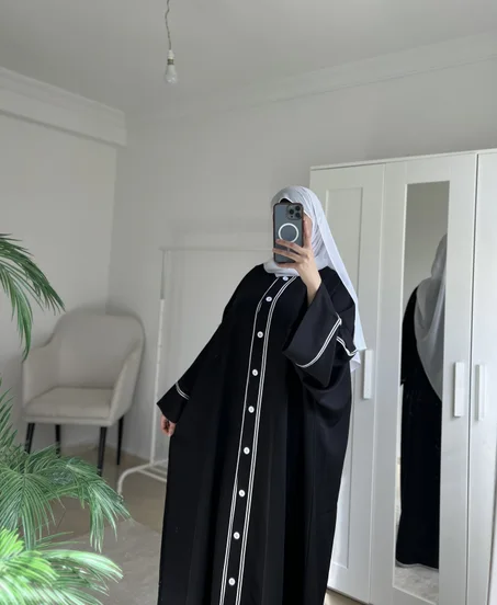 abaya over