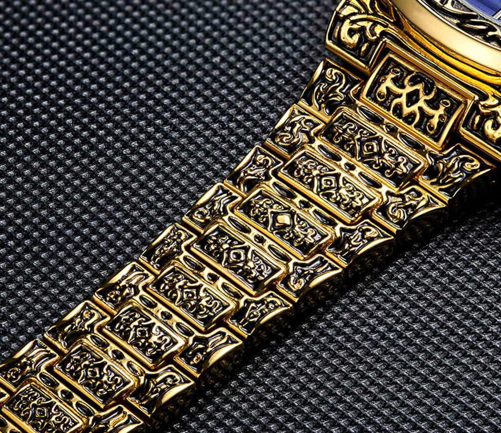 ساعة الكوارتز الفخمة للرجال