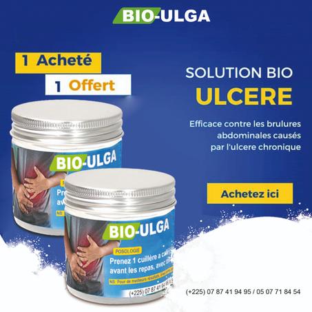 Stoppé la douleur et brûlure de l'ulcère en 24h et guérir définitivement en 7 jours sans effets secondaires à 17900F