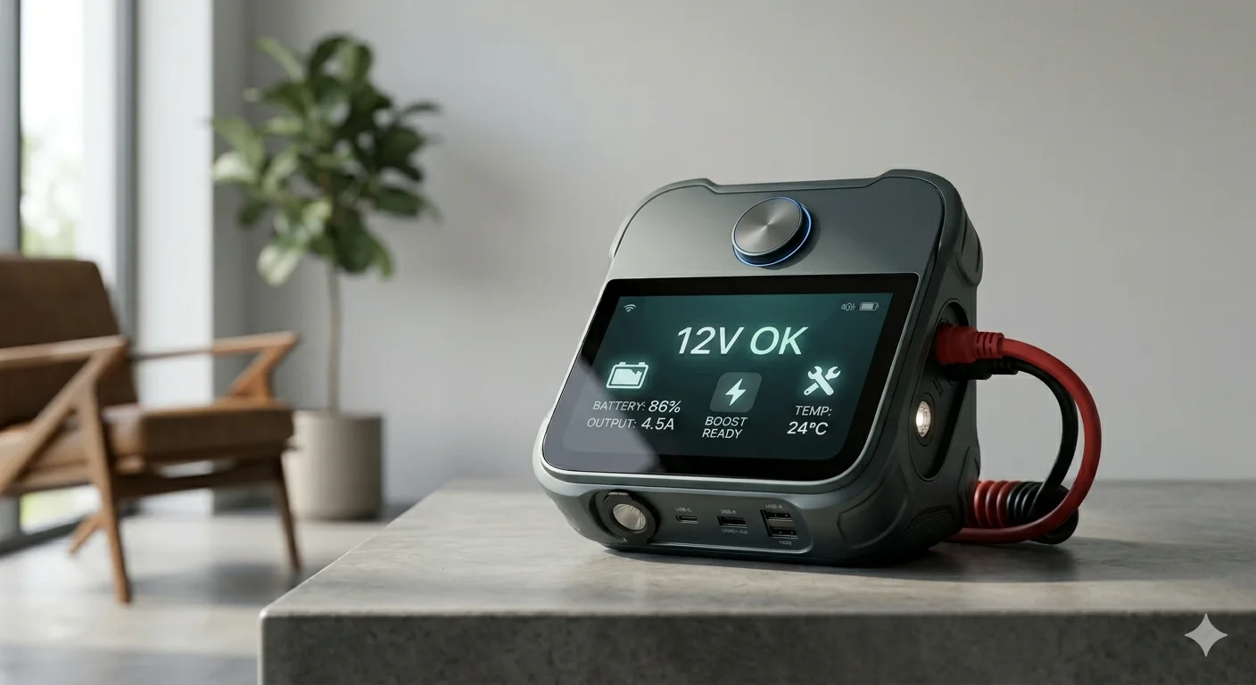 Démarreur de secours portable intelligent