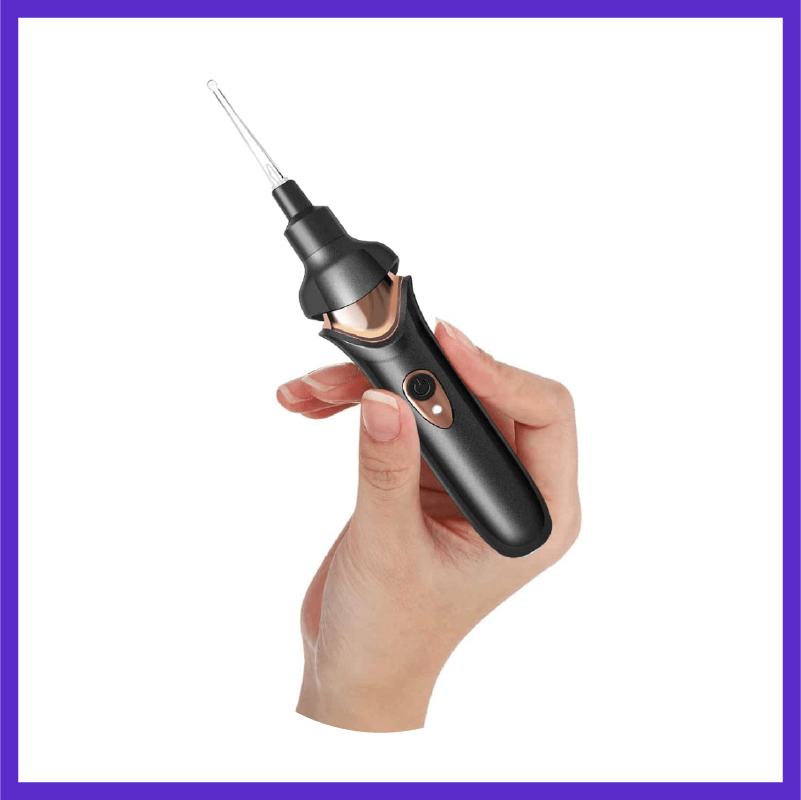 جهاز التخلص من الشمع و أوساخ الأذنين بتقنية الشفط