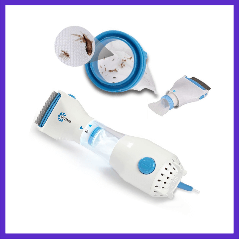 الجهاز الفعَّال للتَّخلص من القمل والصيبان بصفة نهائِية