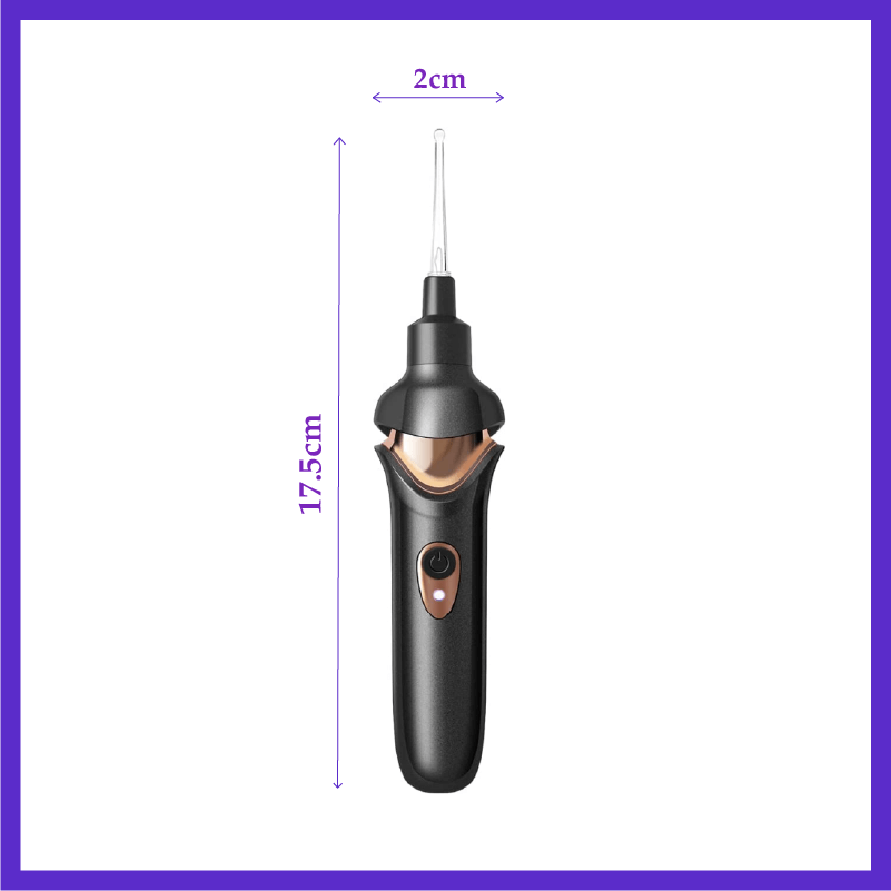 جهاز التخلص من الشمع و أوساخ الأذنين بتقنية الشفط