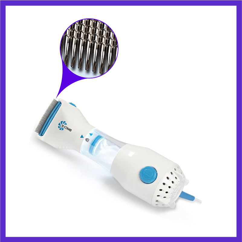 الجهاز الفعَّال للتَّخلص من القمل والصيبان بصفة نهائِية