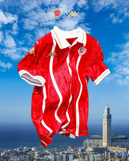 Maillot Wydad Rouge Coupe du monde des clubs de la FiFA 2025
